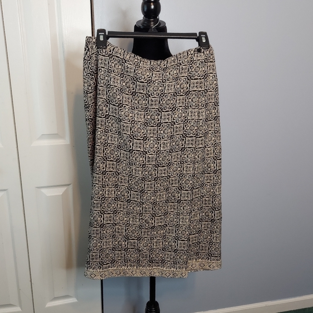 Liz Claiborne Size Medium Silk Maxi Skirt - Picture 1 of 8